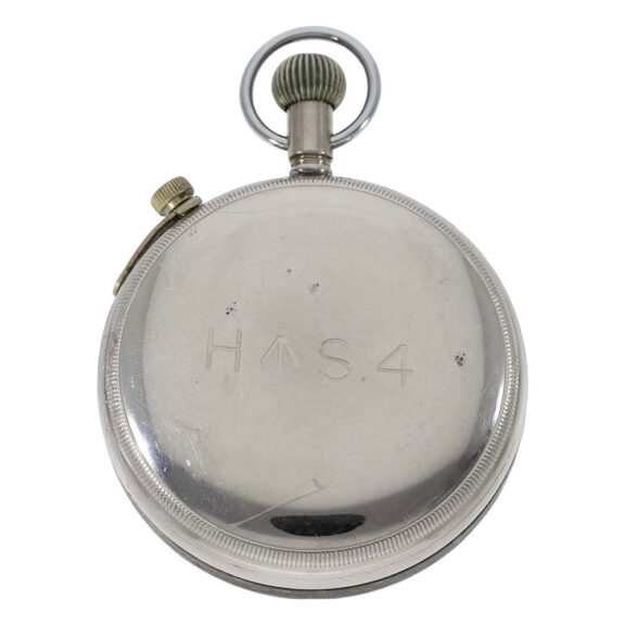 Rare English metal pilot's lever deck watch Circa 1940 Rare English metal pilot's lever deck watch Circa 1940
