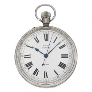 Stainless steel chronometer of the British Navy Circa 1942
