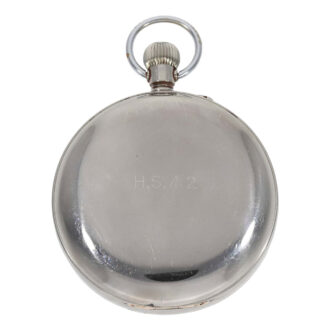 Stainless steel chronometer of the British Navy Circa 1942 Stainless steel chronometer of the British Navy Circa 1942