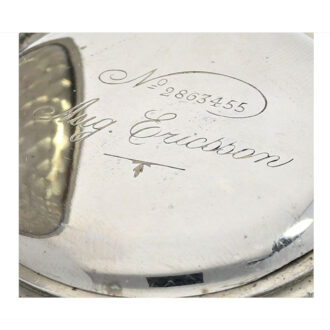 Swiss chronometer with split seconds chronograph Circa 1910