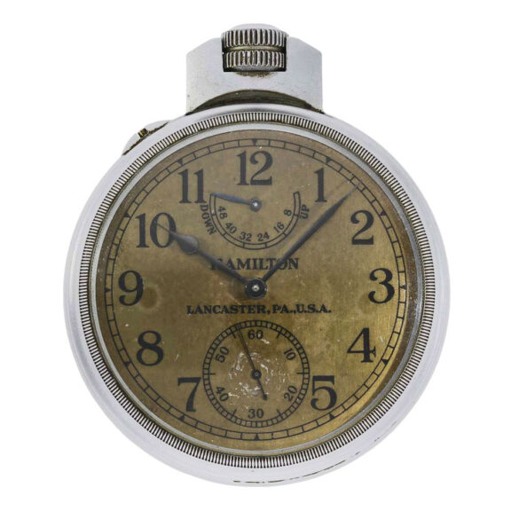 Rare metal US Navy marine deck chronometer Circa 1943