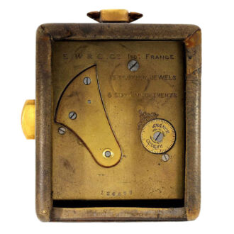 Rare French 'Pendulette de Voyage a Repetition' Circa 1920