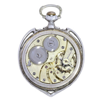 Extremely rare Swiss silver Art Nouveau lever watch Circa 1910 Extremely rare Swiss silver Art Nouveau lever watch Circa 1910