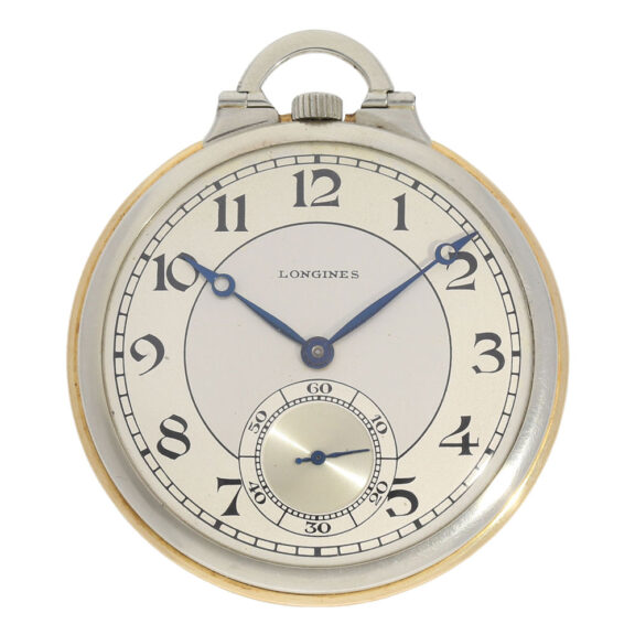 Swiss bicolour gold Art Deco lever dress watch Circa 1930 Swiss bicolour gold Art Deco lever dress watch Circa 1930