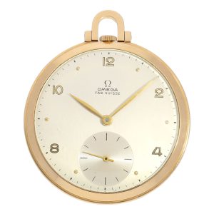 Swiss 18K rose gold Art Deco lever dress watch Circa 1945