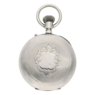 Russian open faced ankerchronometer with calendar Circa 1910-1920