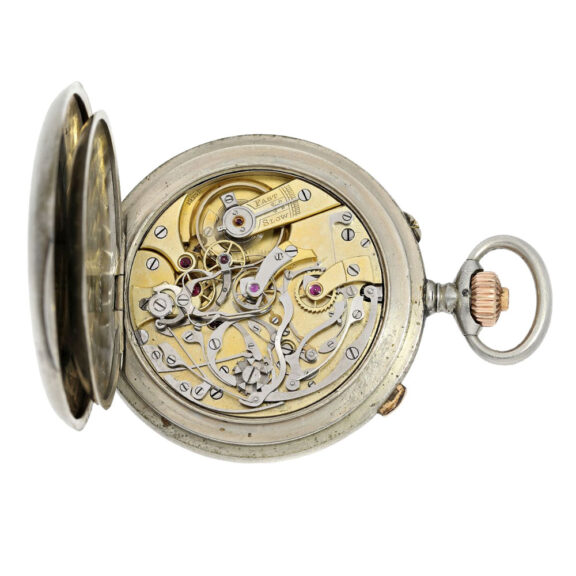 Swiss split-seconds chronograph lever deck watch Circa 1910 Swiss split-seconds chronograph lever deck watch Circa 1910