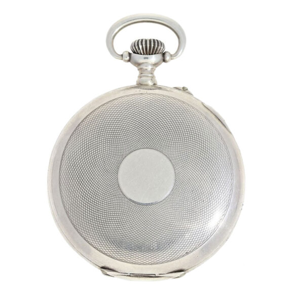 Very rare German silver open faced lever watch Circa 1900 Very rare German silver open faced lever watch Circa 1900