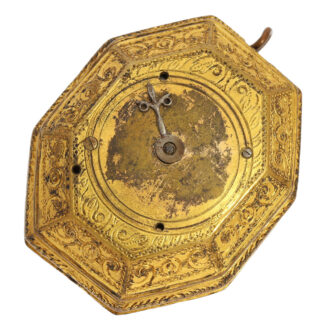 English verge pendant watch with chatelaine Circa 1601-1699