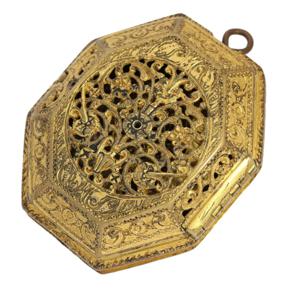 English verge pendant watch with chatelaine Circa 1601-1699 English verge pendant watch with chatelaine Circa 1601-1699
