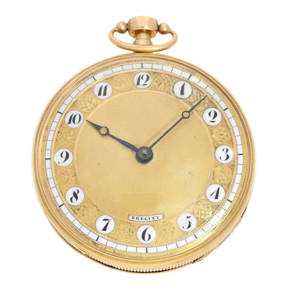 French gold quarter repeating verge watch Circa 1800 French gold quarter repeating verge watch Circa 1800
