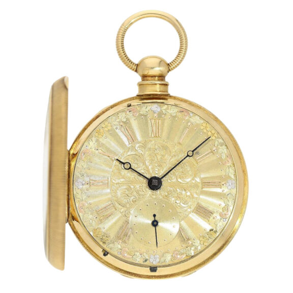 English gold lever with Massey escapement type III Circa 1800-1829