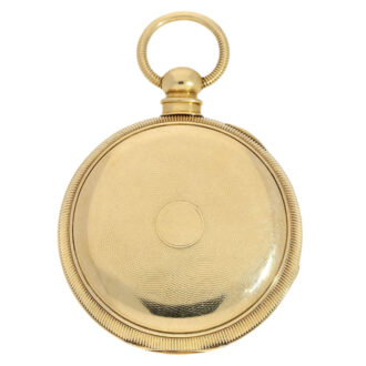 English gold lever with Massey escapement type III Circa 1800-1829