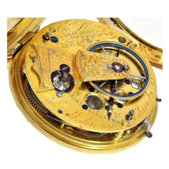 English gold lever with Massey escapement type III Circa 1800-1829
