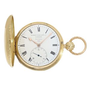 English gold rack lever with rare 15 seconds indication Circa 1806