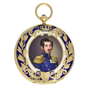 French watch probably made for King Oscar I of Sweden Circa 1845