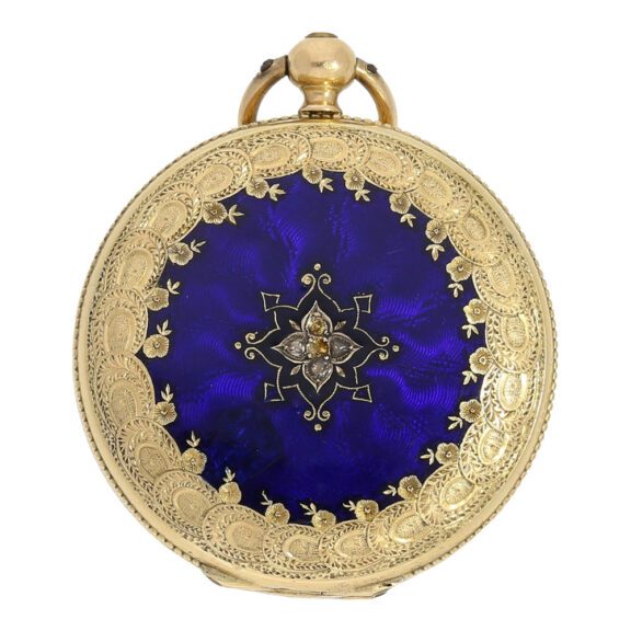 Swiss pendant watch with brooch made for the Polish market Circa 1856 Swiss pendant watch with brooch made for the Polish market Circa 1856