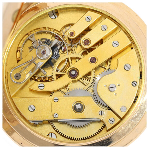 Swiss rose gold hunting cased ankerchronometer Circa 1900 Swiss rose gold hunting cased ankerchronometer Circa 1900