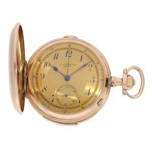 Swiss rose gold lever made for the Russian market Circa 1900