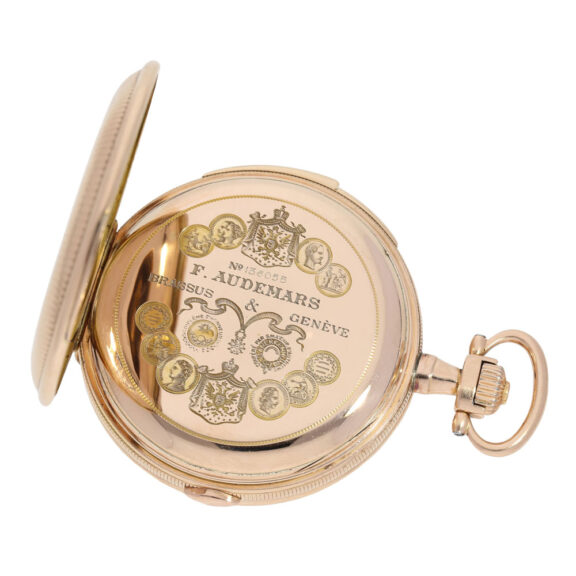 Swiss rose gold lever made for the Russian market Circa 1900 Swiss rose gold lever made for the Russian market Circa 1900