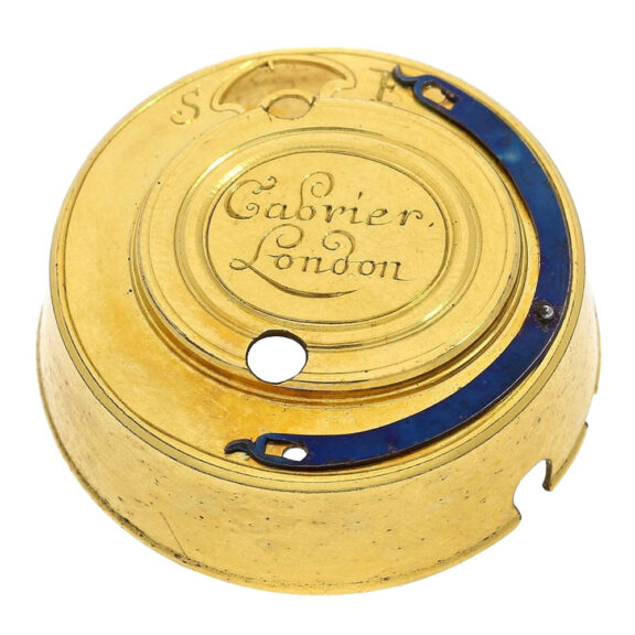 English gold pair cased repeating repoussé verge watch Circa 1730 English gold pair cased repeating repoussé verge watch Circa 1730