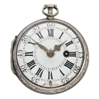 Early French quarter repeating oignon watch circa 1710