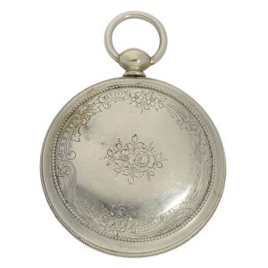 German cylinder watch with early self-winding mechanism Circa 1810