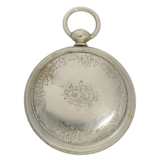 German cylinder watch with early self-winding mechanism Circa 1810