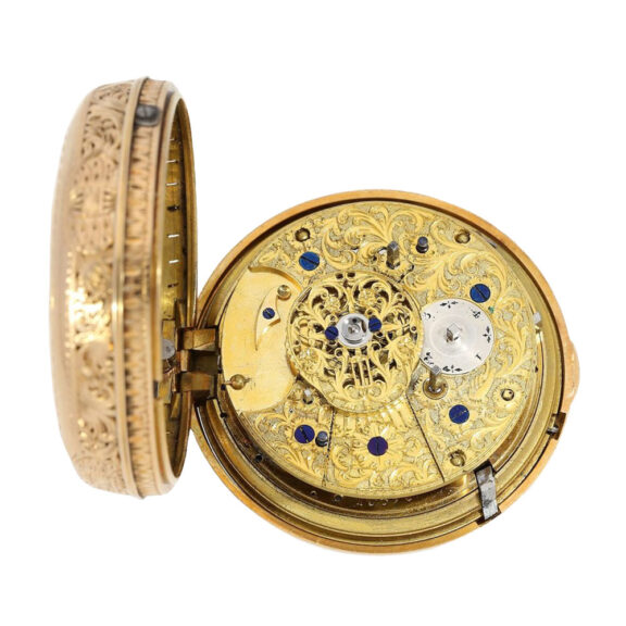 Swiss repeating à toc et à tact verge with self strike and date Circa 1820 Swiss repeating à toc et à tact verge with self strike and date Circa 1820