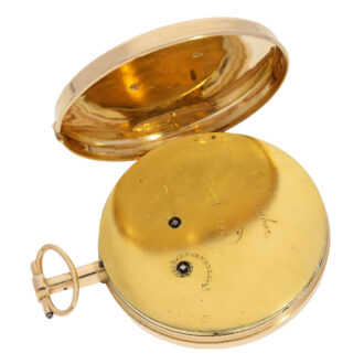 French rose gold centre seconds repeating à toc pocket watch Circa 1790 French rose gold centre seconds repeating à toc pocket watch Circa 1790