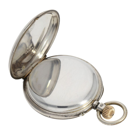 Early German silver open faced lever precision watch Circa 1890 Early German silver open faced lever precision watch Circa 1890