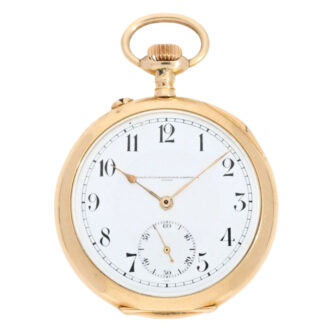 German 14K rose gold lever precision watch Circa 1920