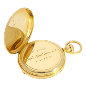 Swiss 18K gold lever watch with crown winding Circa 1860 Swiss 18K gold lever watch with crown winding Circa 1860
