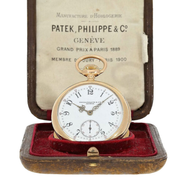 Swiss gold five-minute repeating lever watch Circa 1892 Swiss gold five-minute repeating lever watch Circa 1892
