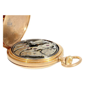 Swiss gold five-minute repeating lever watch Circa 1892 Swiss gold five-minute repeating lever watch Circa 1892
