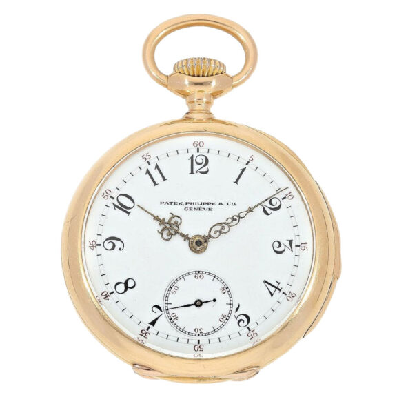 Swiss gold five-minute repeating lever watch Circa 1892 Swiss gold five-minute repeating lever watch Circa 1892