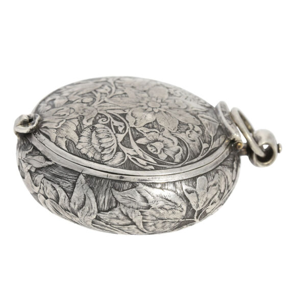 Important French silver hunting cased verge pendant watch Circa 1650 Important French silver hunting cased verge pendant watch Circa 1650