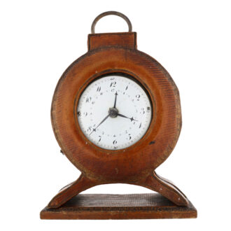 Important German triple cased coach clock with alarm Circa 1750-1767 Important German triple cased coach clock with alarm Circa 1750-1767