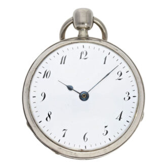 French silver quarter repeating musical watch Circa 1817-1824