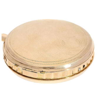 Swiss rose gold repeating musical cylinder watch Circa 1820