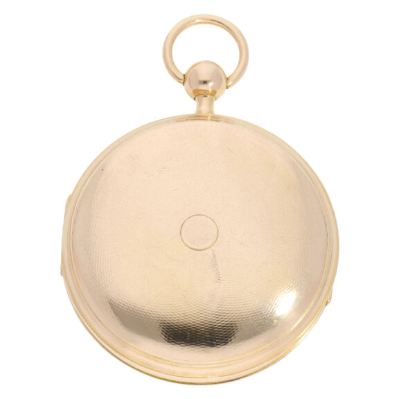 Swiss rose gold hour repeating musical cylinder watch Circa 1820 Swiss rose gold hour repeating musical cylinder watch Circa 1820