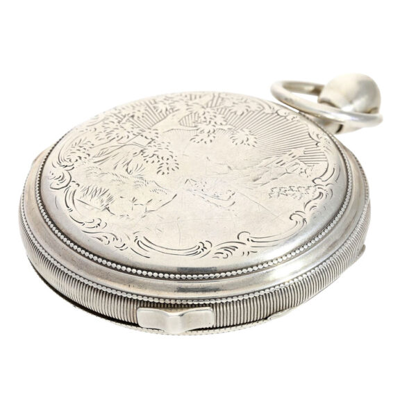 Swiss skeletonized repeating Jacquemart erotic verge Circa 1810 Swiss skeletonized repeating Jacquemart erotic verge Circa 1810
