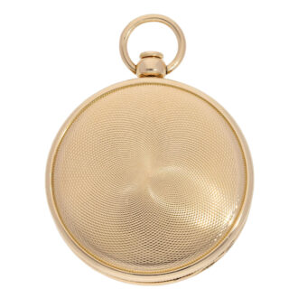 French rose gold repeating jumping hour cylinder watch Circa 1810