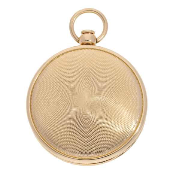 French rose gold repeating jumping hour cylinder watch Circa 1810 French rose gold repeating jumping hour cylinder watch Circa 1810