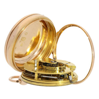 English gold chronometer with Pennington balance Circa 1812 English gold chronometer with Pennington balance Circa 1812