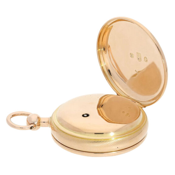English gold chronometer with Pennington balance Circa 1812 English gold chronometer with Pennington balance Circa 1812