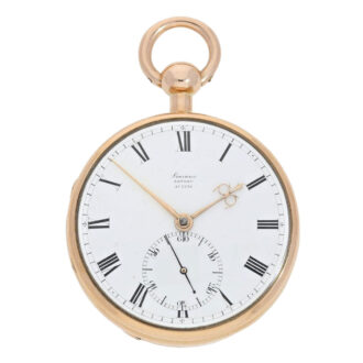English gold chronometer with Pennington balance Circa 1812