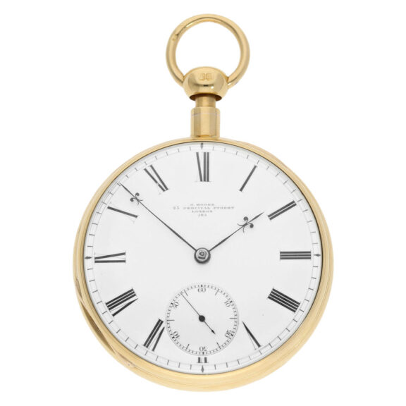 English gold 7½ minute repeating chronometer watch Circa 1840 English gold 7½ minute repeating chronometer watch Circa 1840