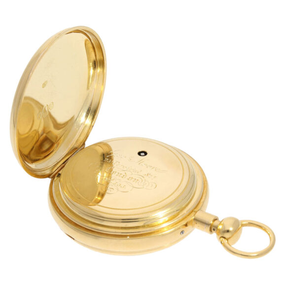 English gold 7½ minute repeating chronometer watch Circa 1840 English gold 7½ minute repeating chronometer watch Circa 1840