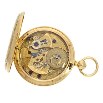 Swiss centre seconds duplex for the Ottoman market Circa 1840 Swiss centre seconds duplex for the Ottoman market Circa 1840